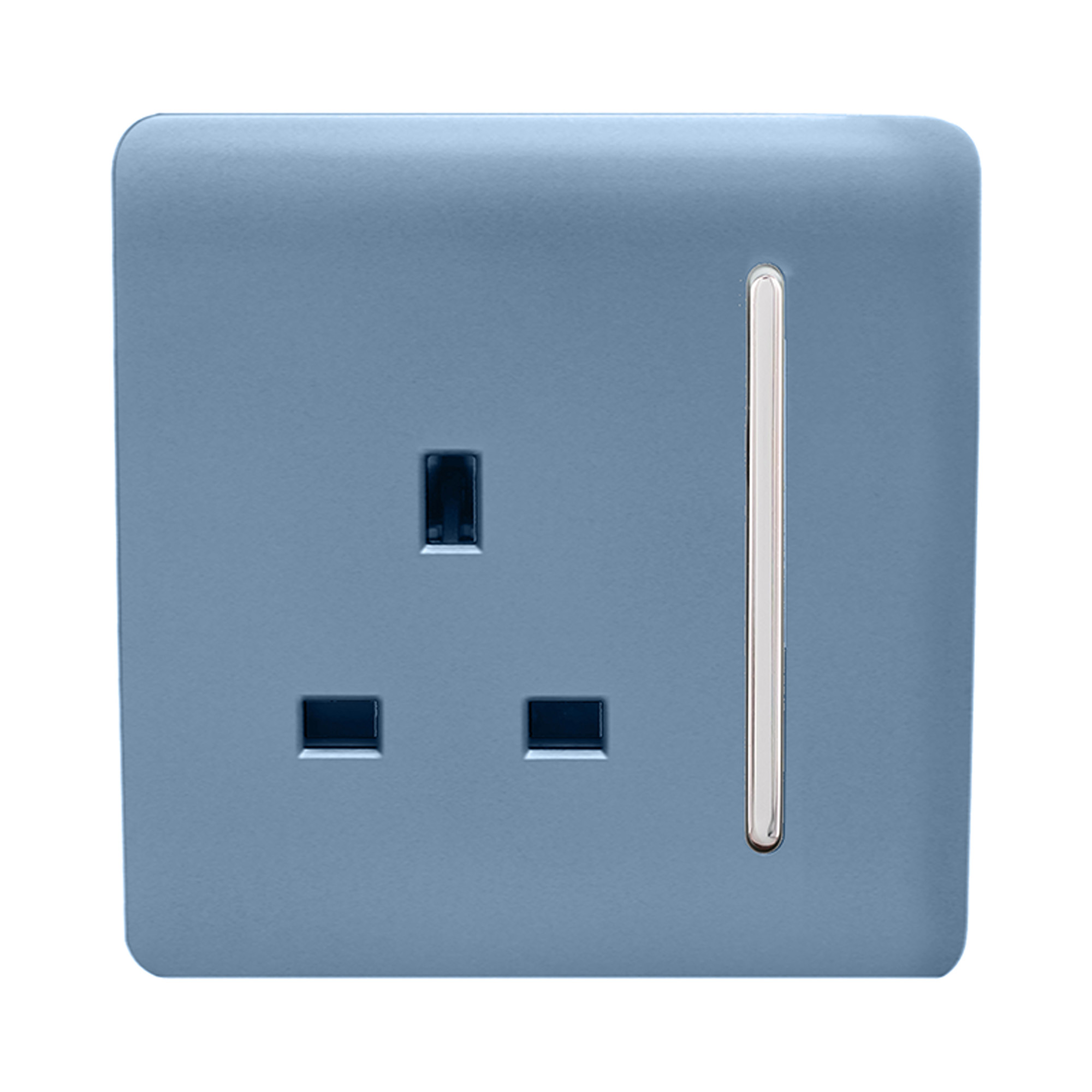 1 Gang 13Amp Switched Single Socket Sky